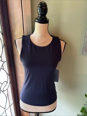Blenca Sleeveless Navy Women’s Tank Top